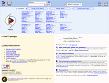 Tablet Screenshot of news.lugnet.com
